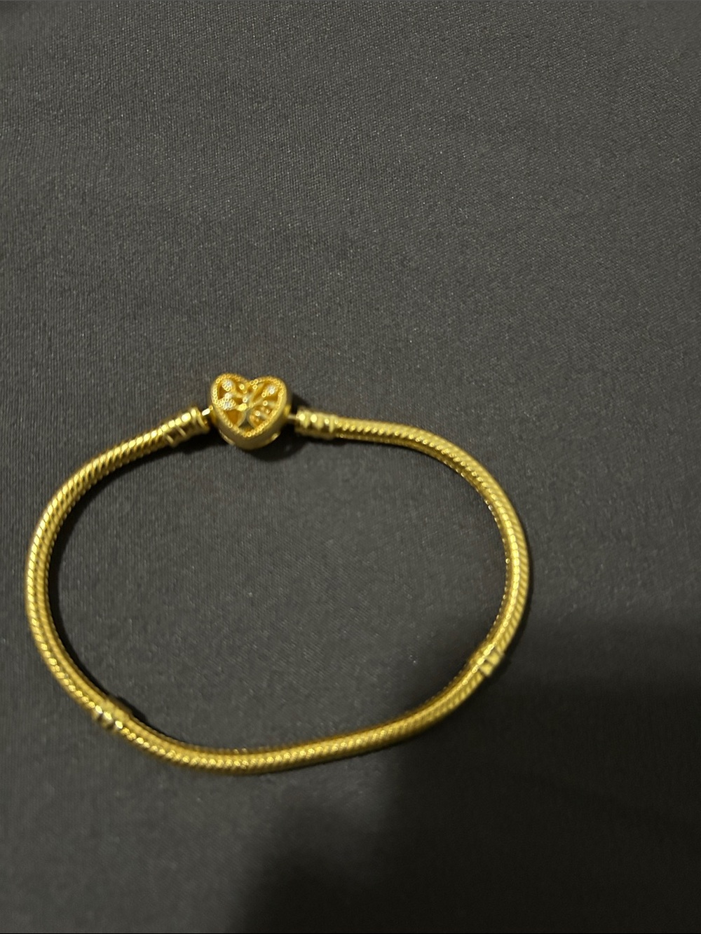 Pandora gold heart tree of life Chain bracelet